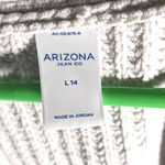 Arizona  white sweater size‎ L 14 Photo 2