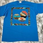 Hanes Vintage Single Stitch Tee Southwestern Boho Design Aztec Decoration Pottery Photo 0