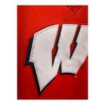 Women’s Size Large Box Seat Clothing Wisconsin Badger Jersey NWT Red Photo 2