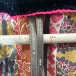 Anthropologie  Zadie Velvet Robe Bohemian Colorful Kimono Size XS/S Photo 8