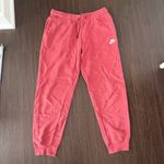 Nike Red  Sweatpants Joggers Medium Photo 1