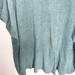 Barefoot Dreams  Blue Spruce Zip Up Short Sleeve CozyChic Ultra Lite Hoodie Photo 12