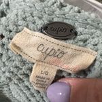 cupio  teal sweater large‎ Photo 3