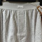 SKIMS New  Boyfriend Loose Boxer Size Medium Light Heather Grey Photo 9