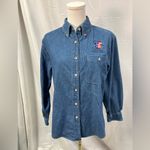Wrangler  Walt Disney‎ Parks & Resorts Embroidered Denim Button Up Shirt Womens S Photo 4