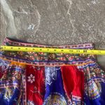 Raga  NWT Colorful cotton viscose lined Bohemian Skirt blue red green yellow XS Photo 5