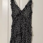 ZARA Polka Dot Ruffle Dress Photo 1