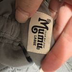 Show Me Your Mumu  SMYM Caitlin ruffle maxi dress - soft charcoal crisp NEW large Photo 4