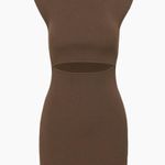 Aritzia Dress Brown Mini Photo 0