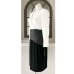 Ralph Lauren NEW Knee-Length Sheath Dress, Black/White/Grey Size 14 New w/Tag Photo 4