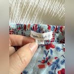 Poupette St. Barth Mini Skirt Lisa Panelled Blue Kookoo Bird Small/Medium Photo 4