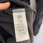 Pinkblush  black Textured Ruched Maternity Midi Dress size small Photo 6