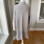 Madewell Gray Waffle Stitch Sweater Coat Duster Size Small Photo 5
