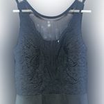Grace Karin Cocktail Black Fit & Flare Lace and Mesh Sleeveless   Dress NWT Medium Photo 6