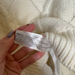En Saison Lena White Knit Sweater Size L Photo 7