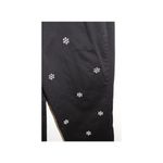 Vintage Northern Isles Christmas Snow Flake Black Pants Womens Size‎ 14 Photo 6