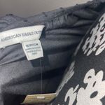 American Eagle  outfitters Sexy womens Gray Tassel Boho off the shoulder Small. Photo 5