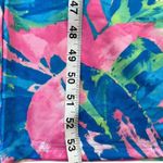 Maxi Dress Large Tropical UPF 50 Resortwear Dress Preppy Boho Vacation Cruise Pink Photo 9