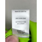 11 Honoré 11 Honore NWT Macy Wide Leg Pants 16 Neon Bright Green Pleats $130 Tailored Photo 10