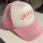 Taylor Swift 2/$30 New  trucker hat in pink and white Photo 3