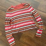 Free People  striped knit fitted sweater Photo 0