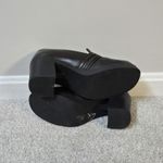 Mudd VTG 90s Welt Brown Size 8M Chunky Platform Block Heel Square Toe Shoe Y2K Photo 6