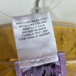 NWT City Hearts Yellow Floral Embroidered Eyelet Zip Up Vest Jacket Size S Photo 6