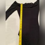 ZARA  Black Mesh Body Suit‎ Rounded neck Long Sleeves, size Medium M Photo 4