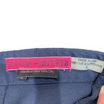 Alice + Olivia  Navy Dress Pants with Zipper Back Closure Photo 1