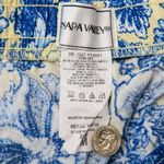 Vintage 90s Napa Valley Yellow & Blue Floral Shorts Size M Photo 7