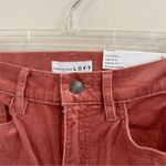 Loft  Pink Corduroy Modern Skinny High Rise Jeans Stretch Fall Pants Sz 24 NWT Photo 3