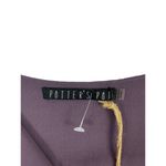 potter's pot Women's Shear Purple Blouse Photo 2