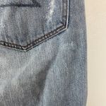American Eagle Woman's Sz 6 Vintage Hi- Rise Slim Patchwork Button Fly Jeans Photo 10