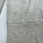 Athleta Medium Apollo Crewneck Ivory Heather Pullover Sweatshirt Tencel Modal Photo 7