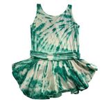 Vtg 90s In Gear L Large Tunic Top Dress Tie Dye USA Whimsy Fairycore Balletcore Green Photo 0