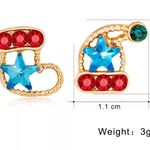 Boutique Christmas Accessories Hat Socks Stud Earrings  Photo 1