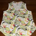 Tommy Bahama Aubrey Floral IslandZone® Sleeveless V-Neck Polo Photo 1