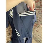 Dress 1980s Navy white sailor suit inspired details column dress Blue Size 8 Photo 8