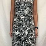 Old Navy  Women's Short Cap Sleeve Wrap Dress Black White Grey ST S SM Small TALL Photo 0