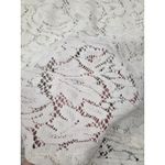 Chico's  Lace Overlay Shirt Ivory Pullover Blouse Top Cream Size 3 - XL Photo 1