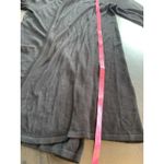 Joan Vass  Studio Cardigan Sweater Womens Medium Black Minimal Closet‎ Staple Photo 9