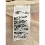 Chico's Chico’s Open Front Linen Cotton Jacket Ikat Print Crochet Trim Size 3 XL Photo 5