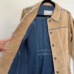 wilson's leather Wilson’s Leather Maxima Suede Leather Denim Lining Jacket Medium Photo 2