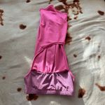 Champion tank top with built in sports bra sz Medium Pink Stripe Photo 5