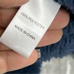 Koolaburra by Ugg  Plush hooded Cardigan Size S Blue Oversized Open Front Pockets Photo 7