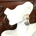 Chico's Chico’s Allison mixed charm hoop earrings Photo 5