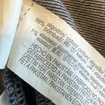 ZARA Strapless Denim Dress Midi Length High Slit Rare Stretch Size Large Women's Photo 11