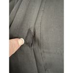 Rebecca Romero Black Silk Peephole Chest Pleated Grace Dress Size 6 Gown Maxi Photo 5