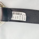 Soho  Design Black Leather Belt approx 40” Photo 4