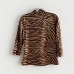 J. McLaughlin J. McLaughlin Durham Catalina Cloth Blouse Midi Bengal 3/4 Sleeve XSmall $178 Photo 7